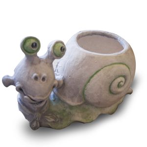 Pot de fleur moderne en forme d’escargot (BF035)