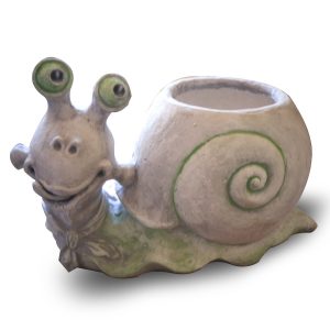 Pot de fleur moderne en forme d’escargot (BF035)