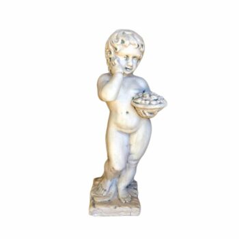Statue ‘enfant aux fruits’:S33
