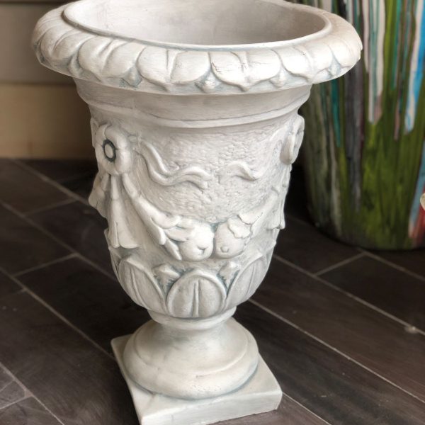 Bac à fleur coupe en béton fibré (BF1.030)