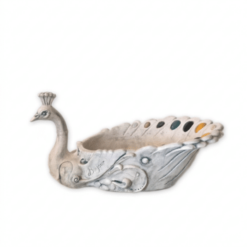 Harmonieux bac à fleurs paon:BF27