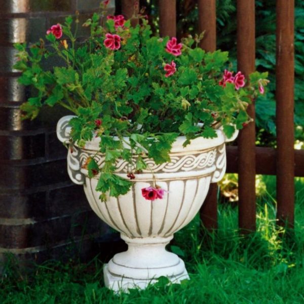 Bac à fleur forme rond:BF18