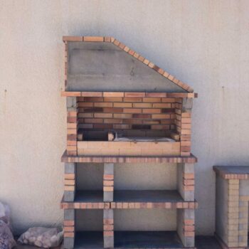 Barbecue en brique réfractaires et béton ( BB001 )