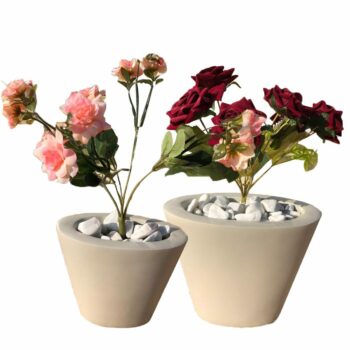 Magnifique cache pot cornet:CP38