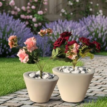 Magnifique cache pot cornet:CP38