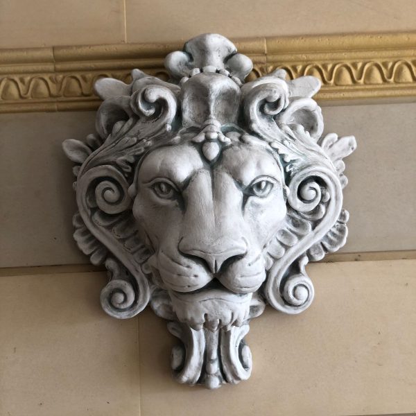 Unique tête de lion murale:TL05