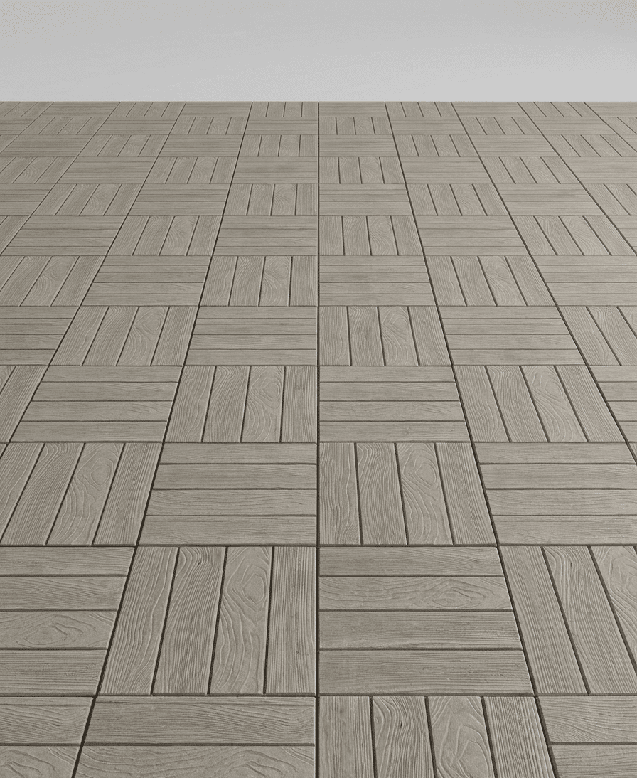 Dallage effet bois 40*40 en béton fibré (DL1017) – Image 2