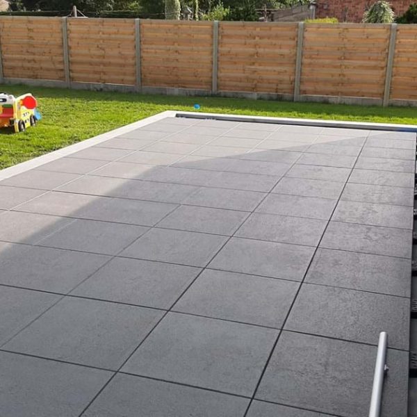 Dallage 40*40 lisse en béton fibré (DL1013)