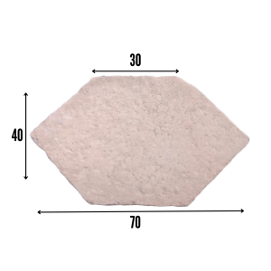 Dallage hexagonale en béton fibré (DL1020)