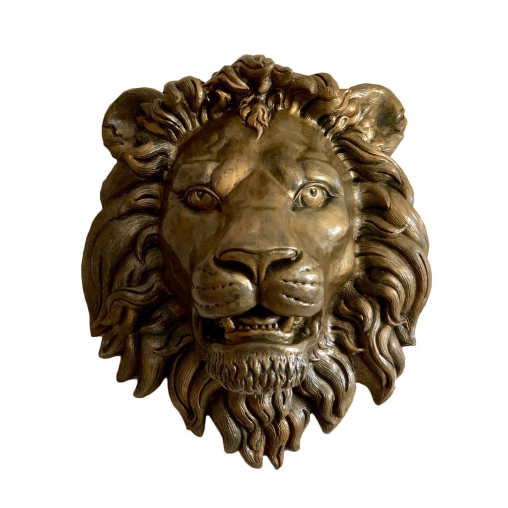 Unique tête de Lion Sculptée:TL03