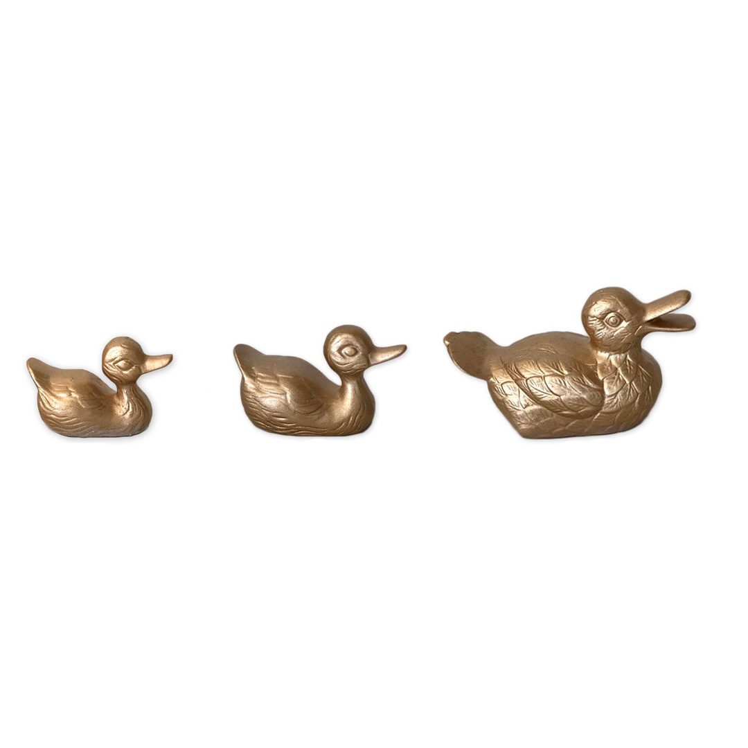 50 Mini Canards En Résine - Blanc, Noir, Orange - 1,8 Cm - Déco Halloween, Jardin, Chambre