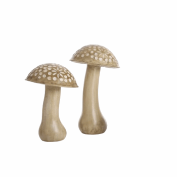 Lampe forme champignon en résine (LM001)