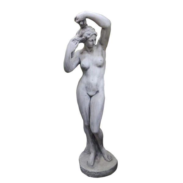 statue dame nue en bêton fibre pour intérieur ou extérieur