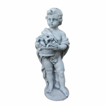 Statue ‘enfant au panier de fleurs’ : S26