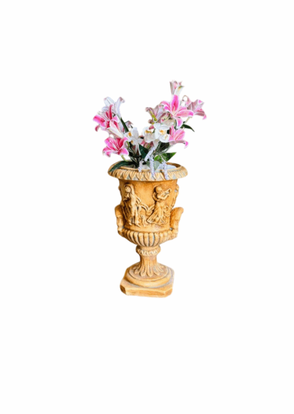 bac à fleurs Floréal en béton fibré:bf40