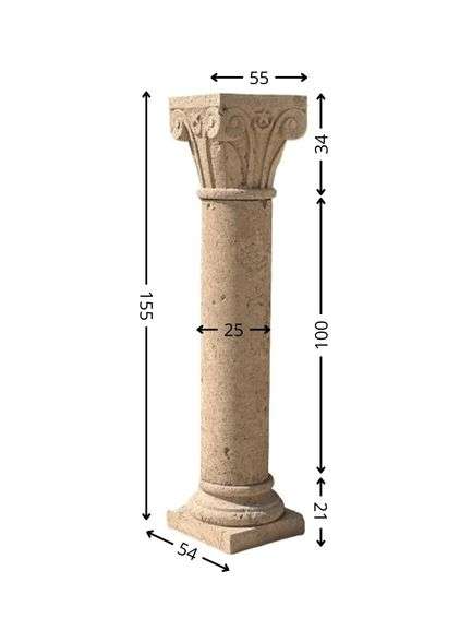 Magnifique pilier décoratif antique :P2 – Image 2