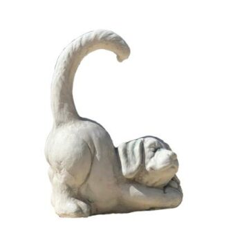 Unique statue de chiot:S45