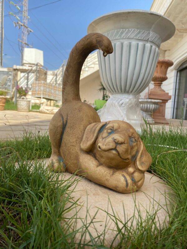 Unique statue chiot:S45