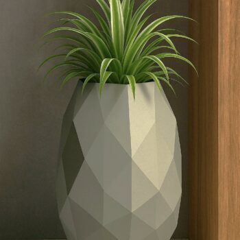Bac a fleur forme de « ANANAS » Résine (BF_ANANAS)