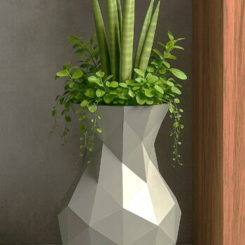 Bac a fleur forme de « VASE » Résine (BF_VASE)