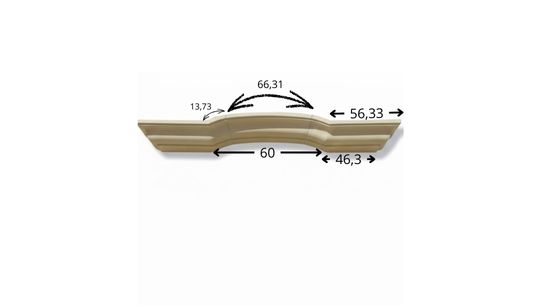 Corniche Arcqué Grand Model 34*16(CR4) – Image 3