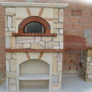 Barbecue et four pizza (BB004)