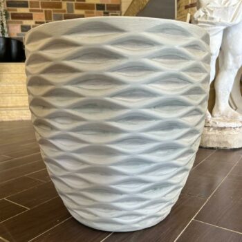 Cache pot Ondia en béton fibré (CP Ondia)