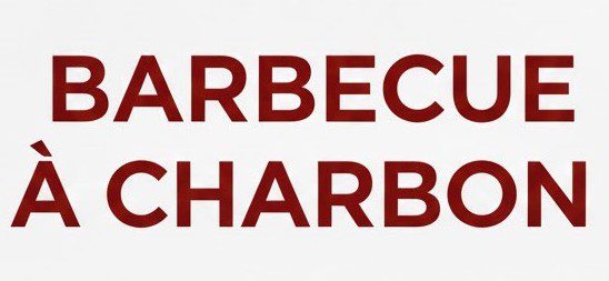 Barbecue à charbon