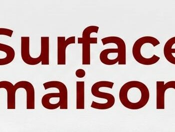 Surface maison