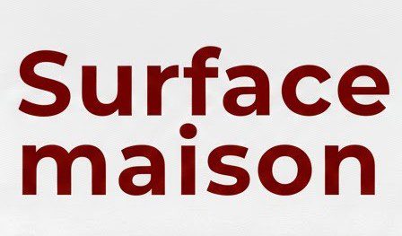 Surface maison