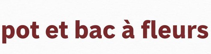 Pot et Bac a fleurs