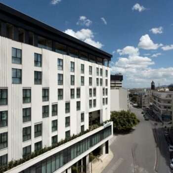 Façade en Résine (Hôtel Radisson Blu)
