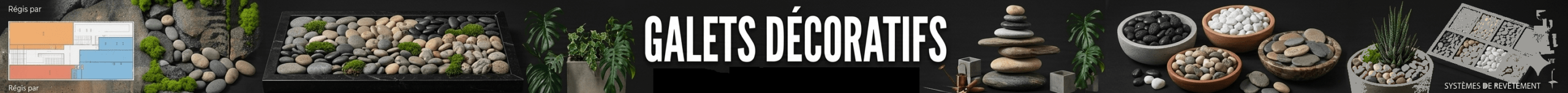 Galets décoratifs
